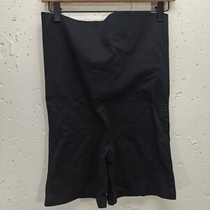 Womens High-Waisted‎ Shapewear Shorts Black